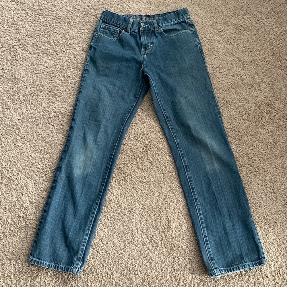Epic Threads Girl’s jeans, some wear on bottom of legs. See measurements